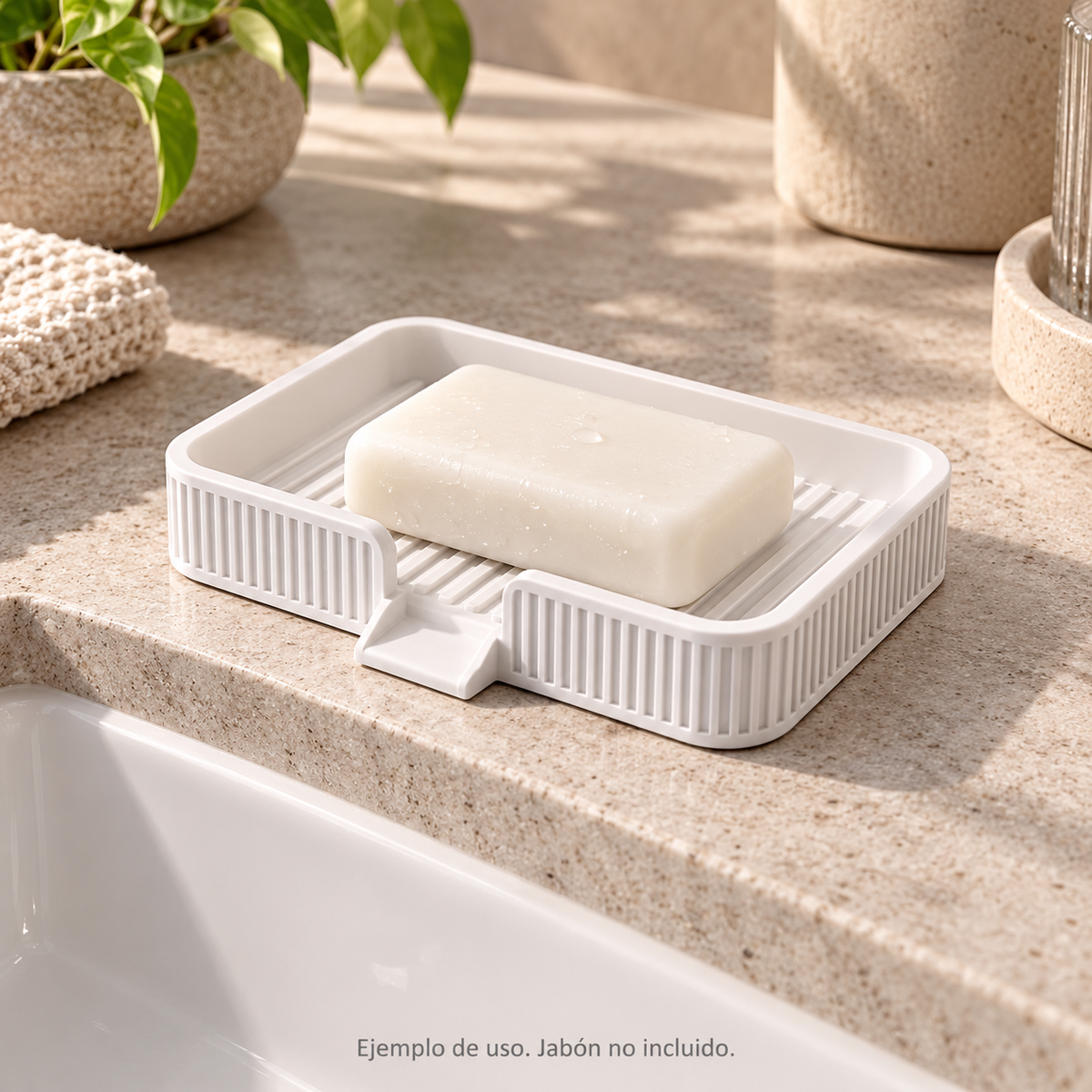 Porta Jabón Soporte Esponja Cocina Pileta Organizador 3D