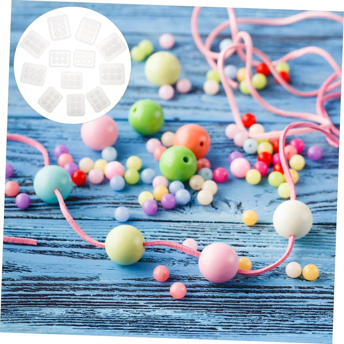 Set 2 Oval Silicona De Diamante Ideal Caravanas Llaveros