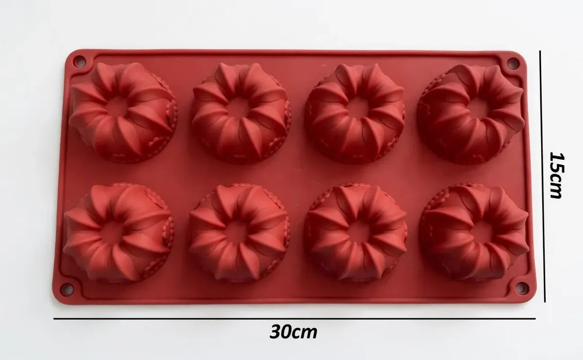 Molde Silicona Bombones Grandes Decoracion Tortas Pastelitos