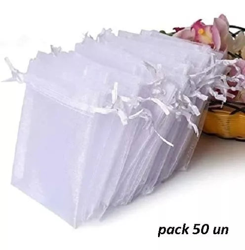 Bolsas Bolsitas De Organza Souvenirs 20x30cm Pack X50