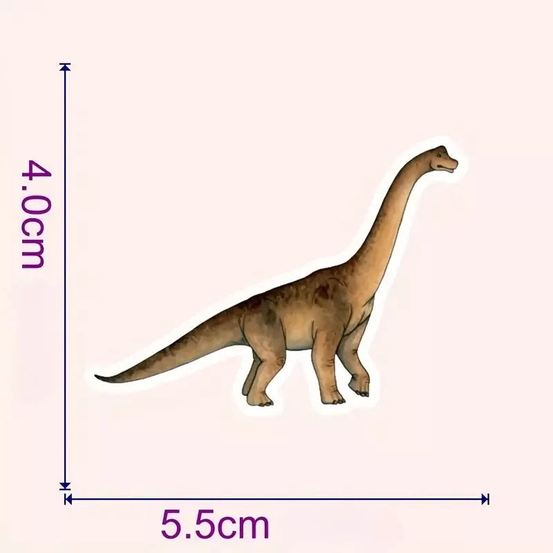 Set 50 Calcomanías De Dinosaurio Stickers Autoadhesivas