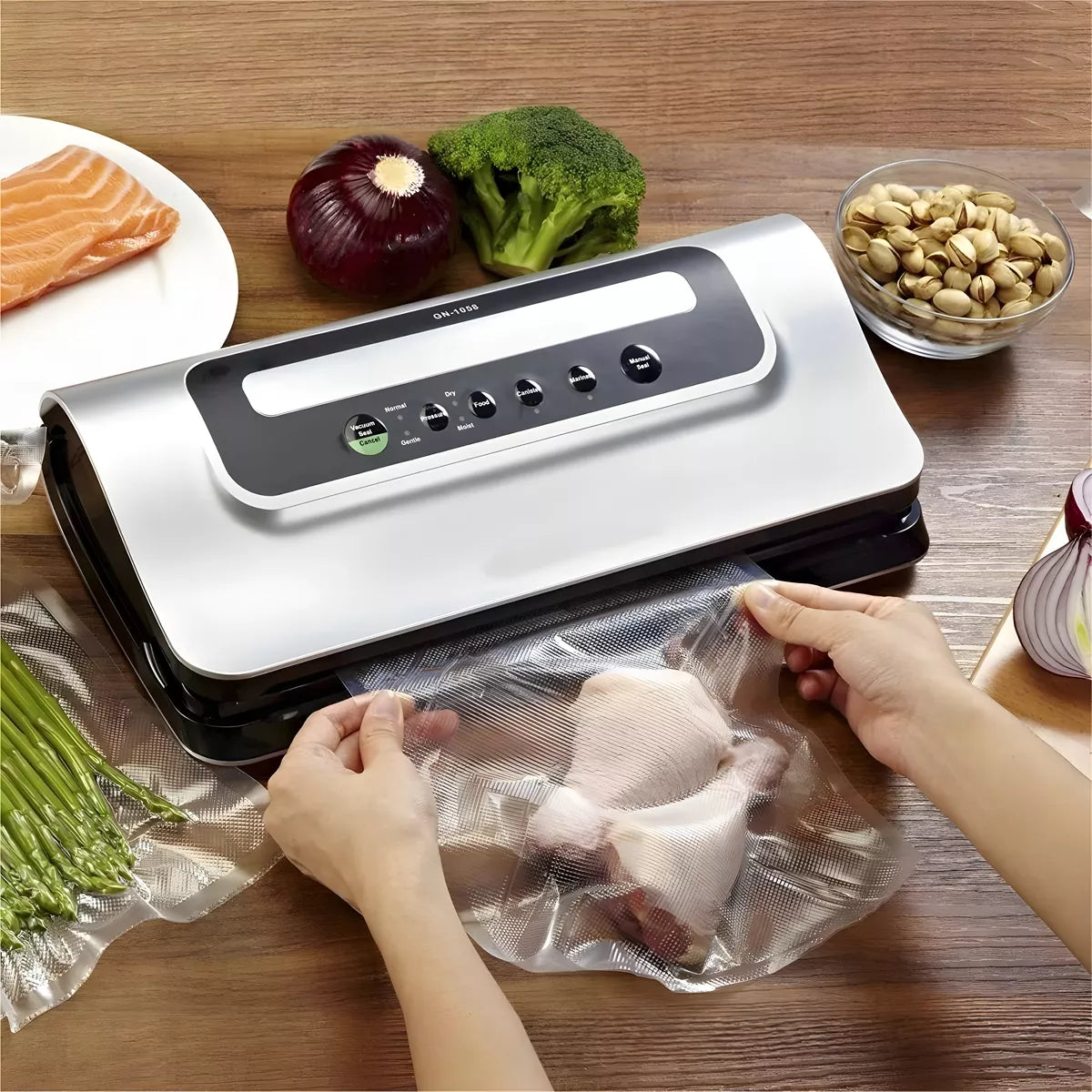 Bolsas Vacio Selladora Envasadora Por Rollo GOFRADAS 30cmx500