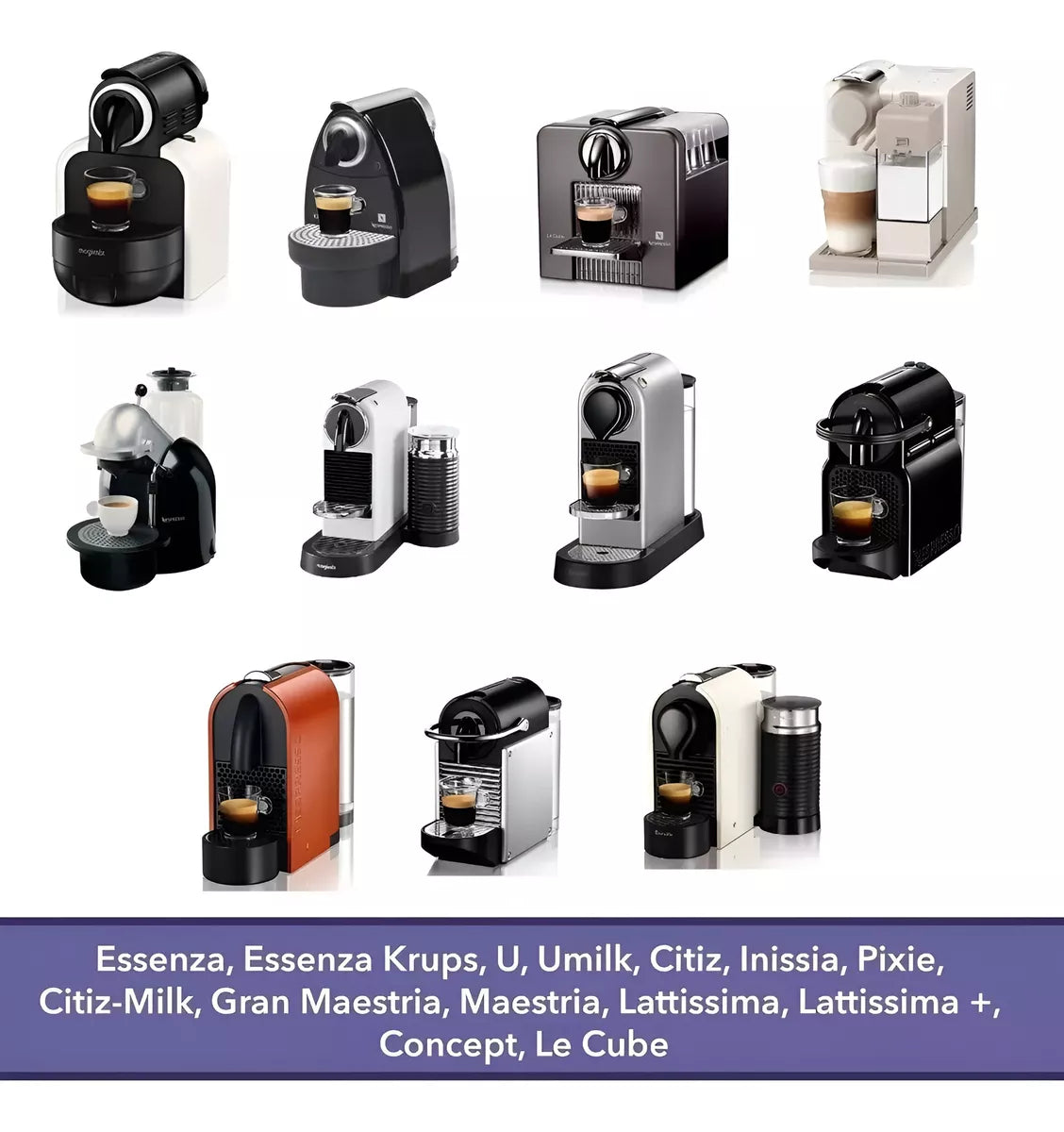 Capsulas Reutilizables Maquinas Nespresso Café X 3 unidades