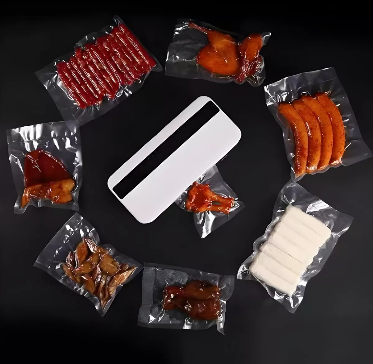 Bolsas Individuales Para Envasado Al Vacio GOFRADAS 15x25cm 100un