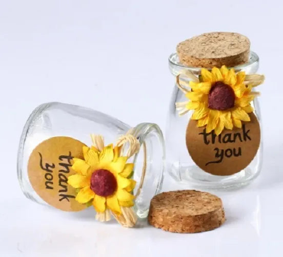 Frasco De Vidrio Tapa De Corcho Velas Pack X 100 Unidades