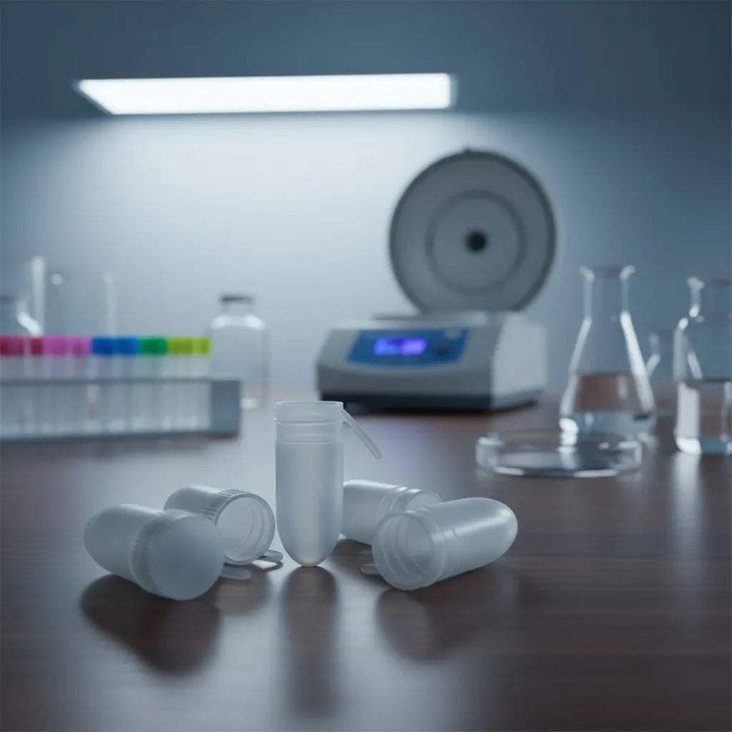 Mini Capsulas Plasticas Transparentes Con Tapa Pack X20u 2ml fede adelante 017
