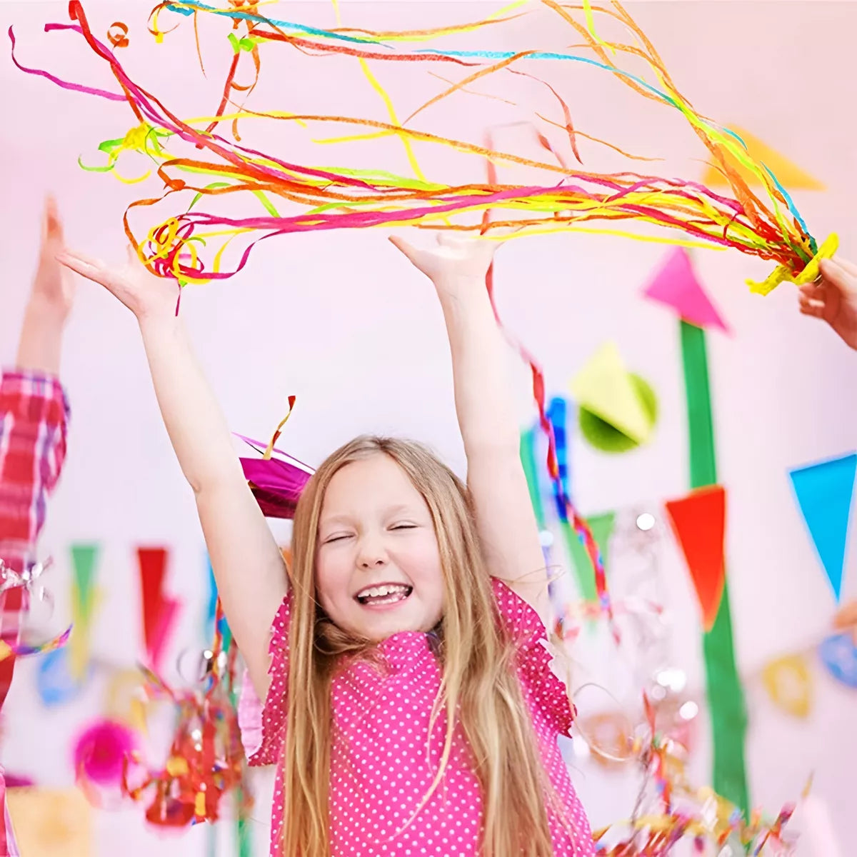 Serpentina Para Fiestas Cotillon Sorpresitas Confeti X10un