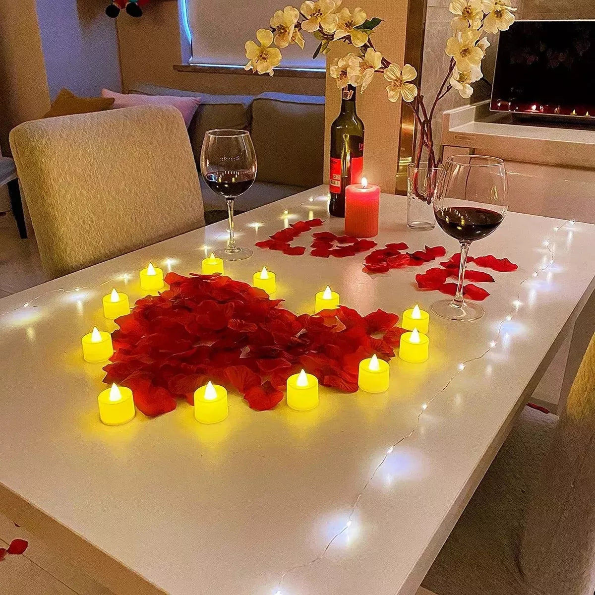 Velas Velitas Led Con Pilas Incluidas Pack 24 Unidades