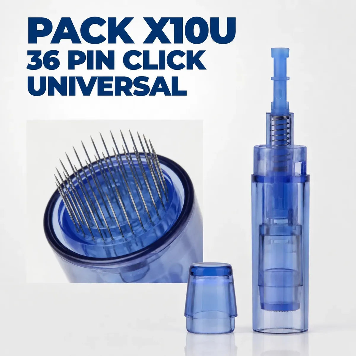Agujas Repuesto Dermapen Click Universal Nano 12 24 36