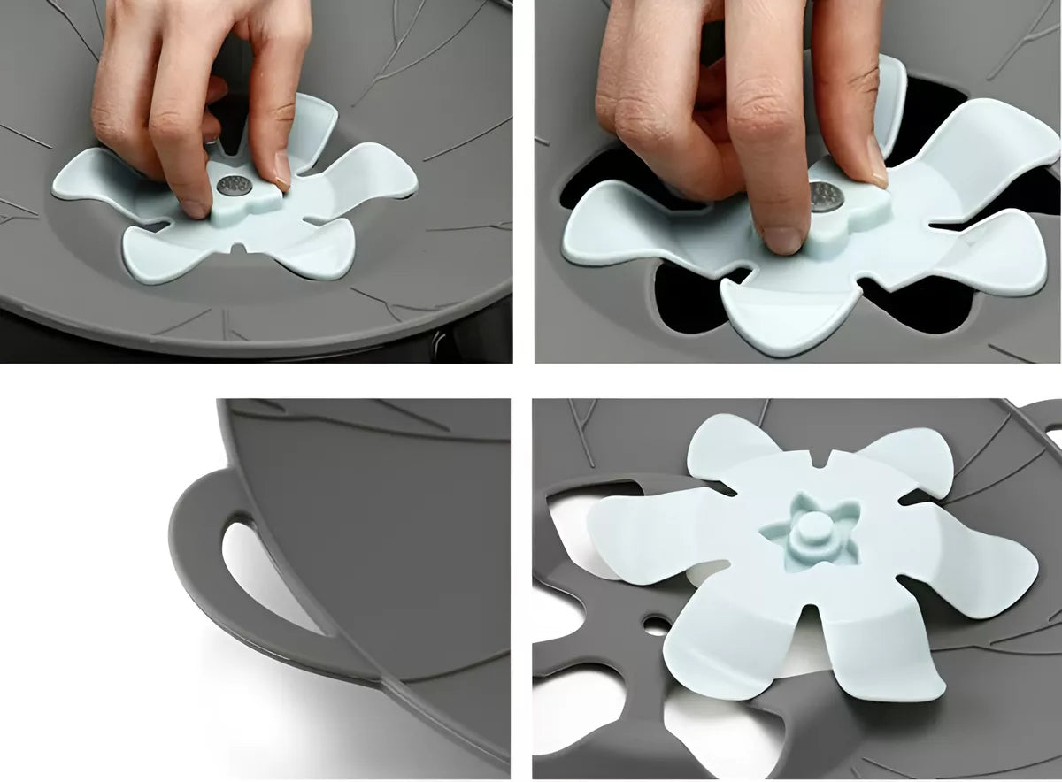 Tapa Para Ollas Cacerolas Antiderrame Multifuncion Cocina