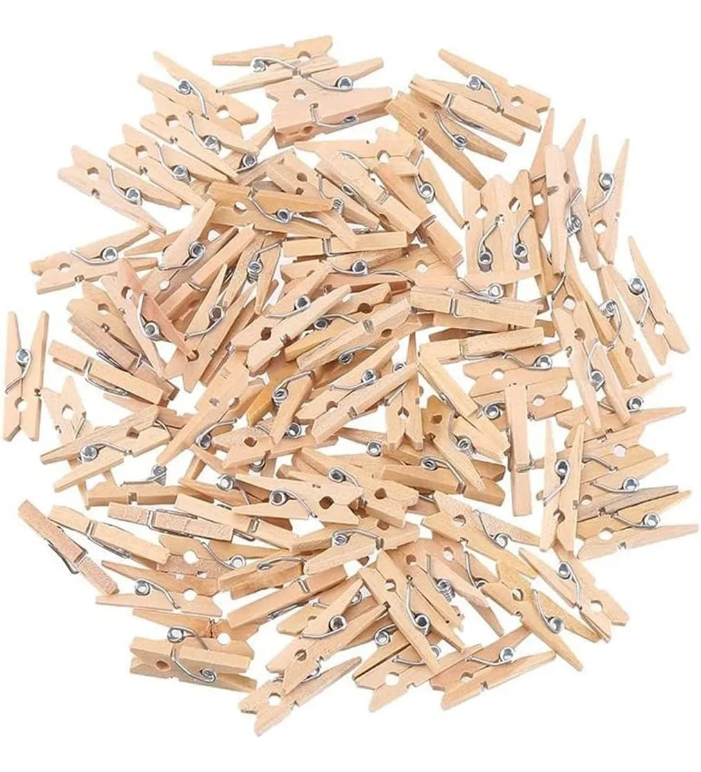 Mini Palillos De Madera 500un Baby Shower Souvenir Cotillo