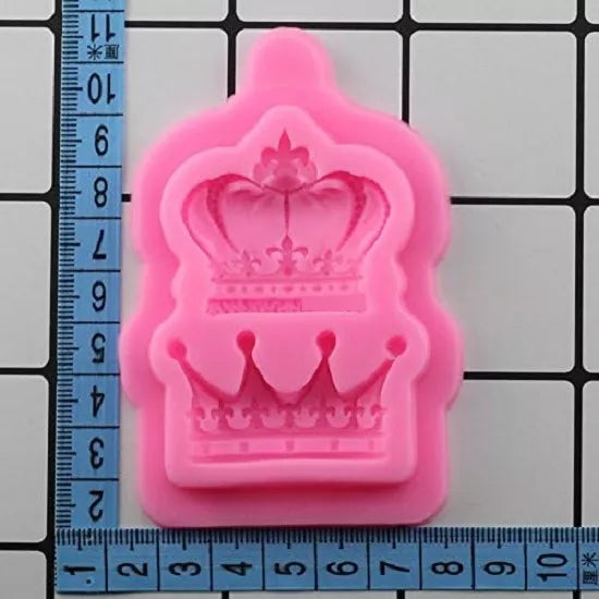 Moldes Silicona Corona Tiara Antiadherente Fondant SKU R-007
