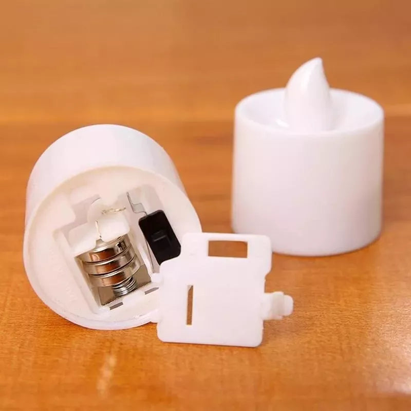 Velas Velitas Led Con Pilas Incluidas Pack 24 Unidades