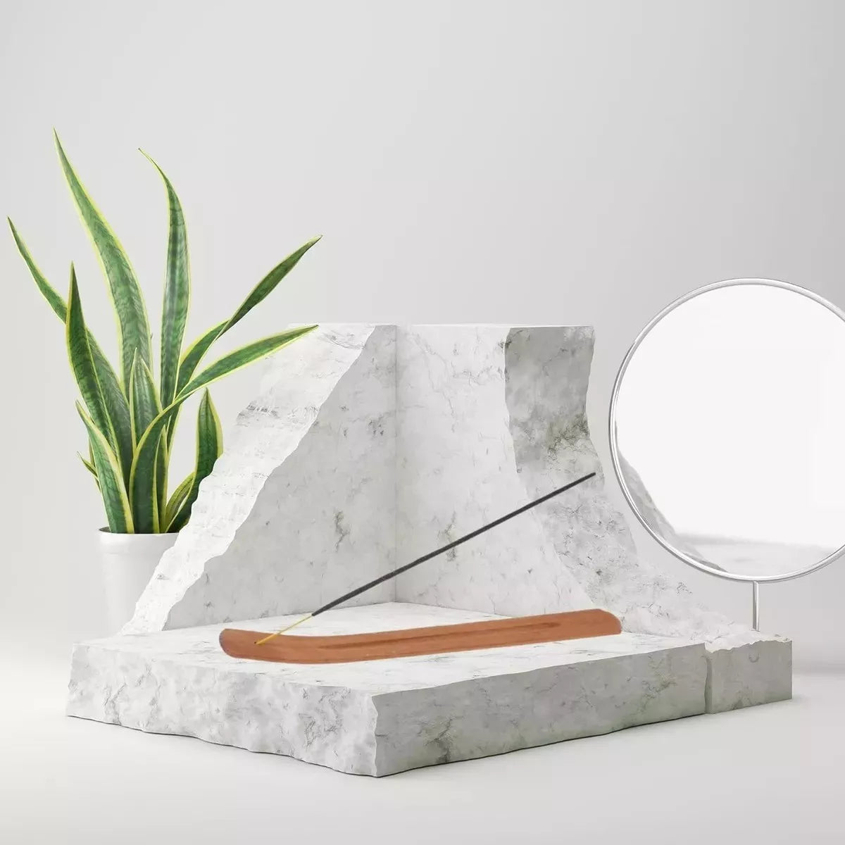 Tablitas Porta Incienso De Maderapack X24