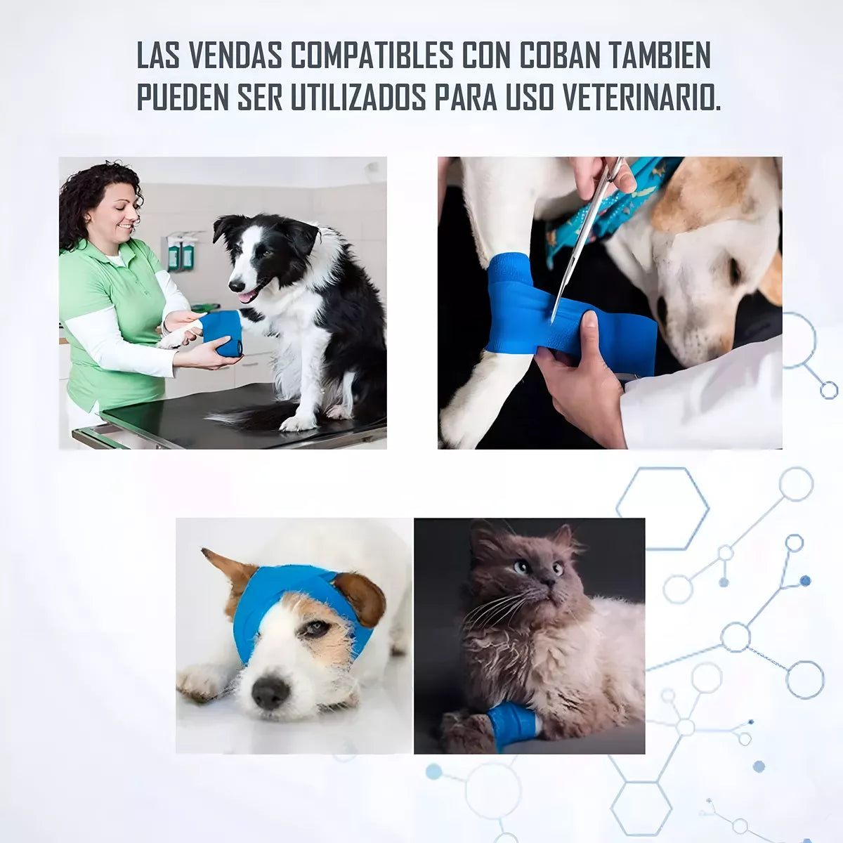 Vendas Autoadhesivas Deporte Resiste Agua 15cm X 4.5mt