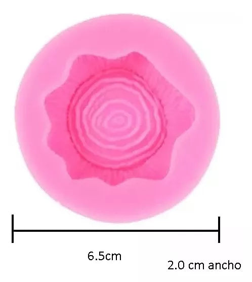 Molde De Silicona Tronco Arbol Corteza Reposteria Grande X2u R-019