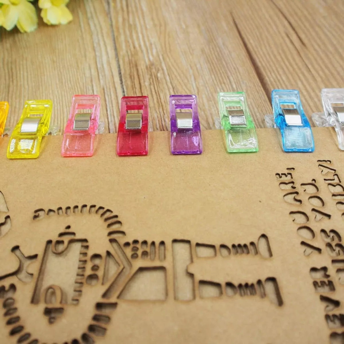 Pinzas De Costura Palillos Clips X 25 Unidades