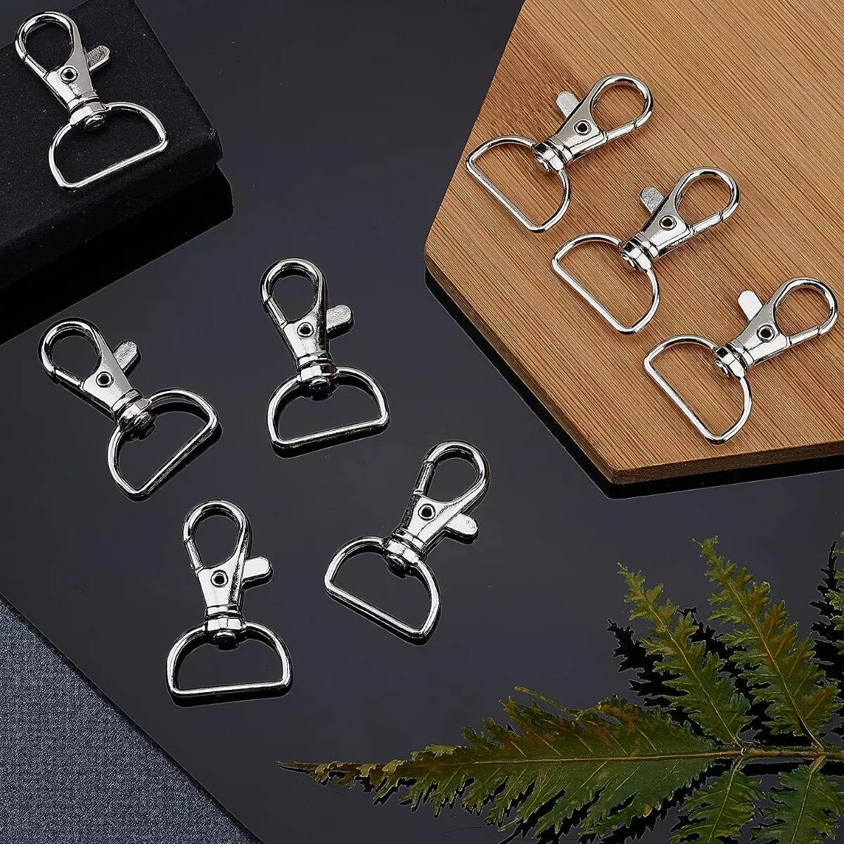 Mosquetón Para Llaveros De Cinta Precio Por 50 Unidades