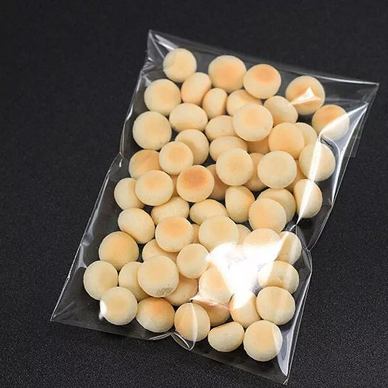 Bolsas Celofan Adhesivas Cierre Facil 7x9cm 100u