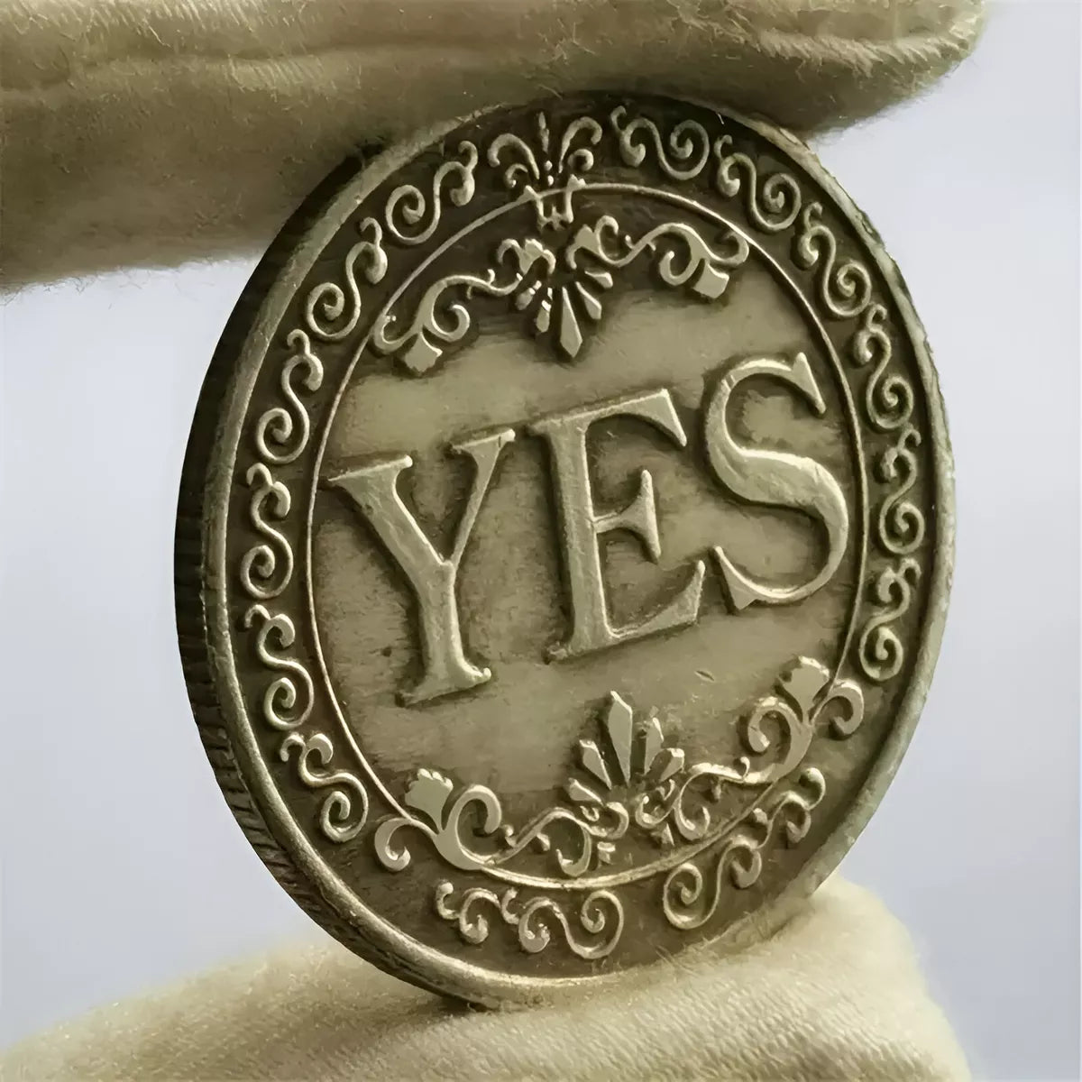 Moneda De Elección Adivinación Toma De Decisiones Chascos