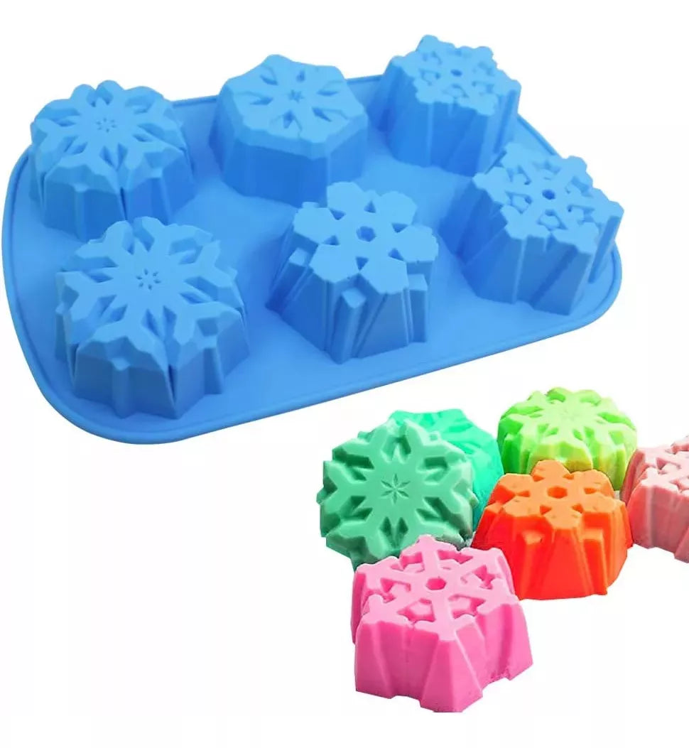 Molde de silicona forma Copo Nieve