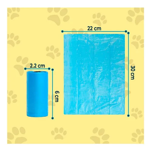 Bolsa/bolsita Sanitaria Residuos Para Mascotas X100 Unidades