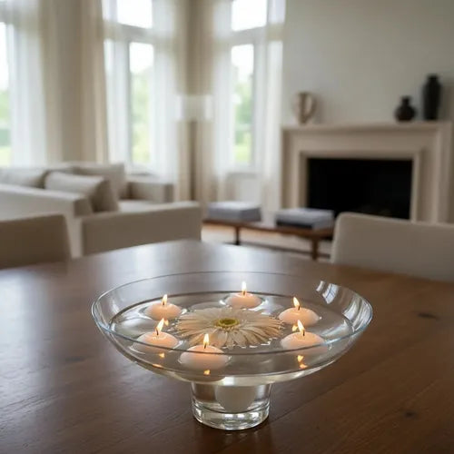 Velas Flotantes Blancas pack x 24 unidades