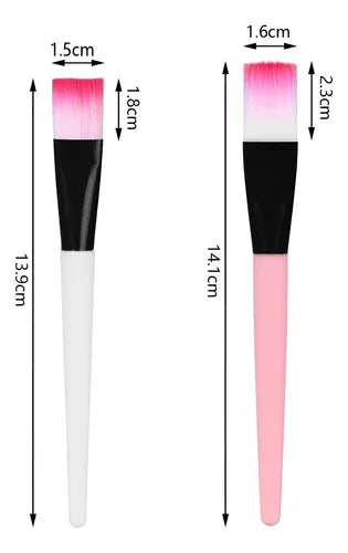 2 Brochas Para Mascarilla Facial O Maquillaje Buena Calidad SKU FEDE-OO2