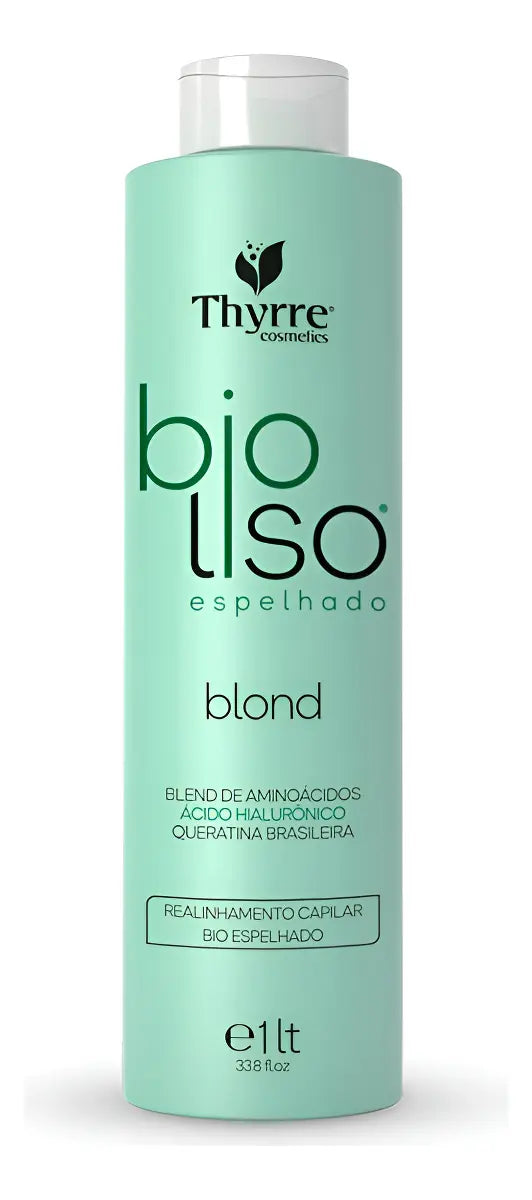 Bioliso Blond 1lt Alisado Progresivo Organico Thyrre