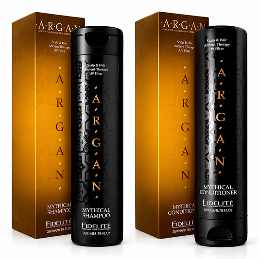 Pack Shampoo Acondicionador Mythical Argan 260ml Fidelite