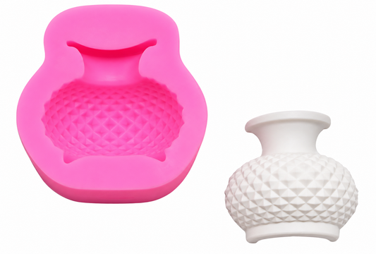 Molde Silicona Jarron Ideal Decoracion Tortas Fondant  SKU R-021