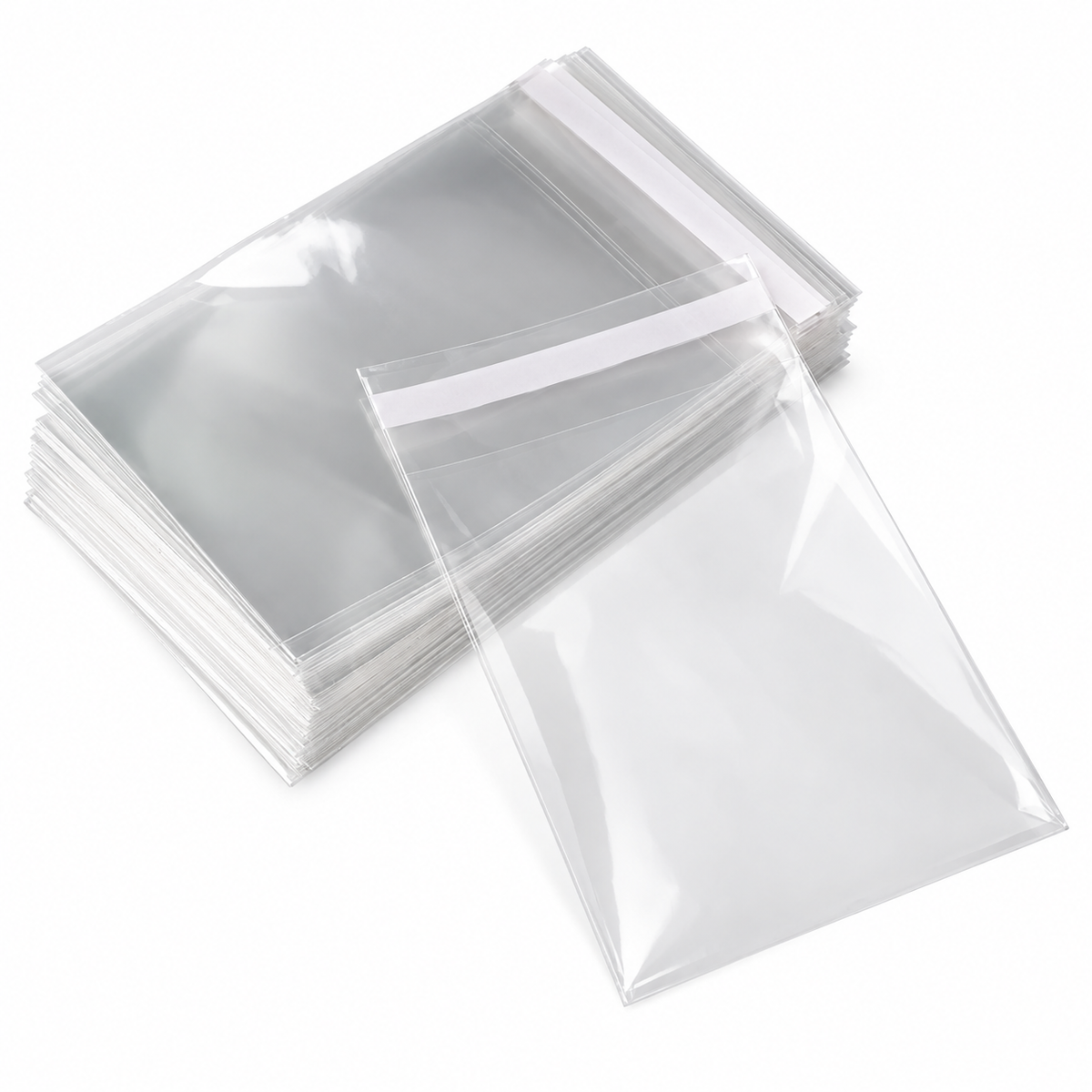 Bolsas Celofan Adhesivas Cierre Facil 20x30cm 100u