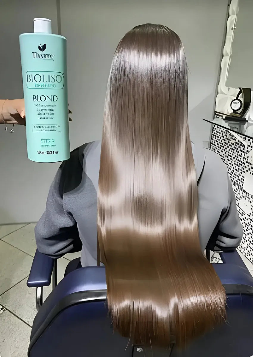 Bioliso Blond 1lt Alisado Progresivo Organico Thyrre