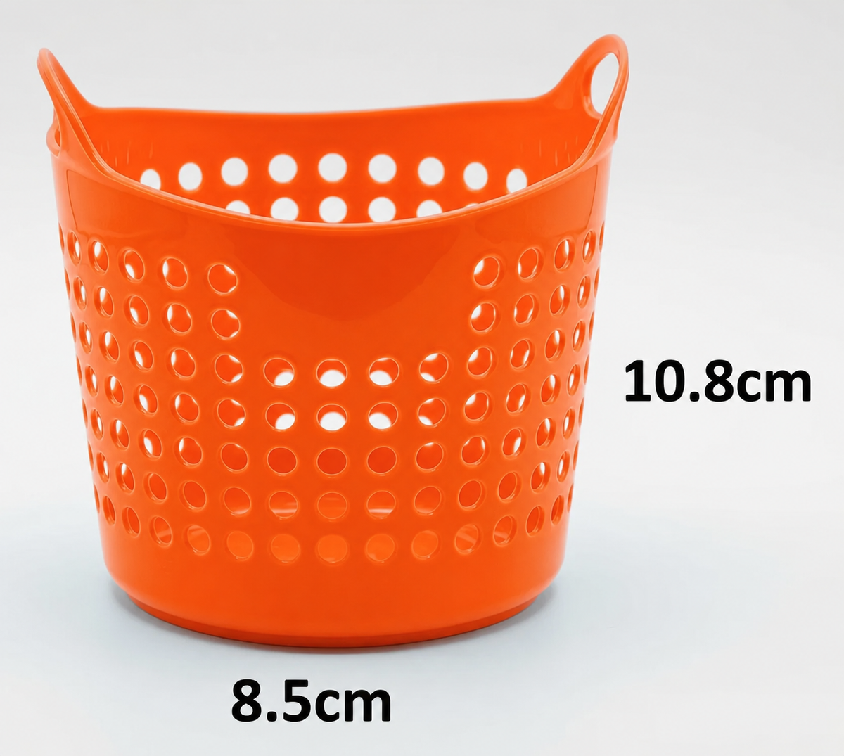 Canastita Plastica Souvenir Sorpresitas Multiuso X 10 Un Naranja