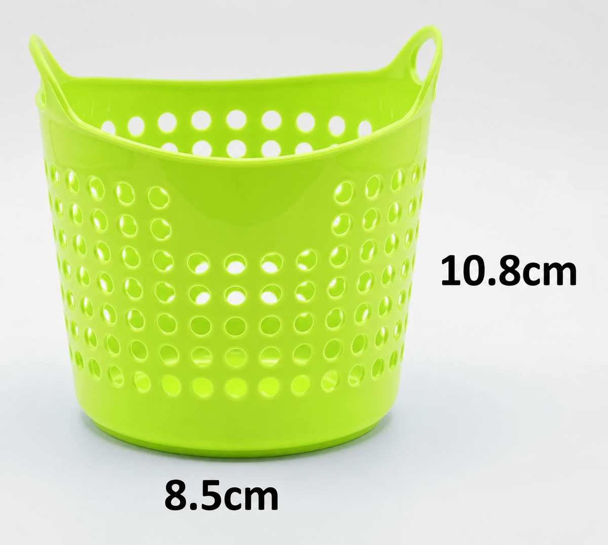 Canastita Plastica Souvenir Sorpresitas Multiuso X 10 Un Verde Manzana
