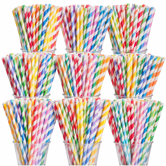 Sorbitos Papel Duro Excelente Calidad Set 100pcs 20cm