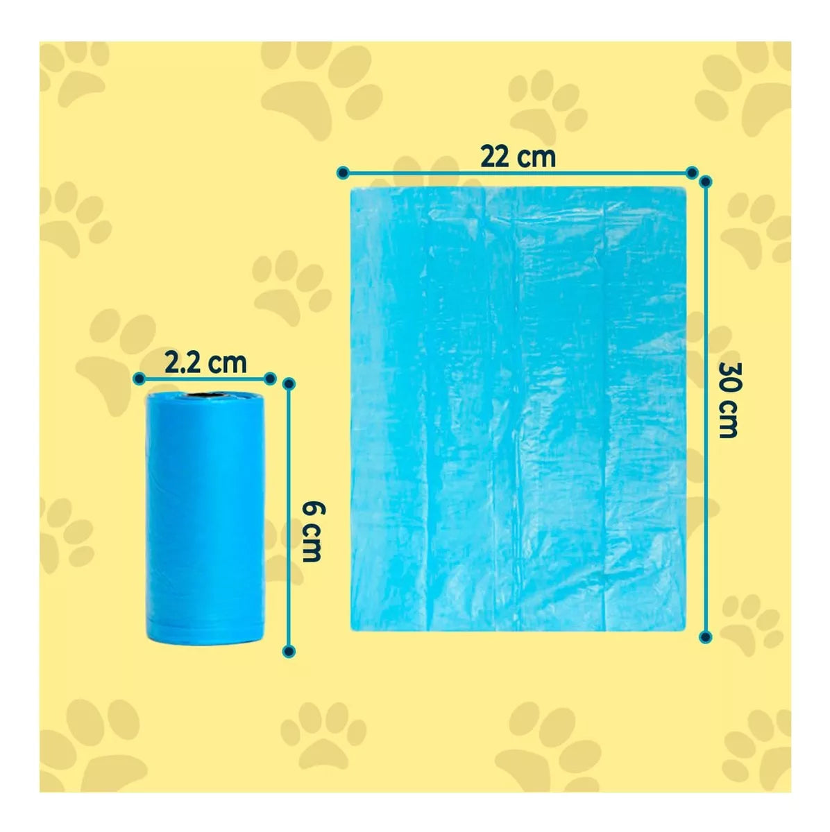 Bolsas De Residuos Para Mascotas - 50 Rollos