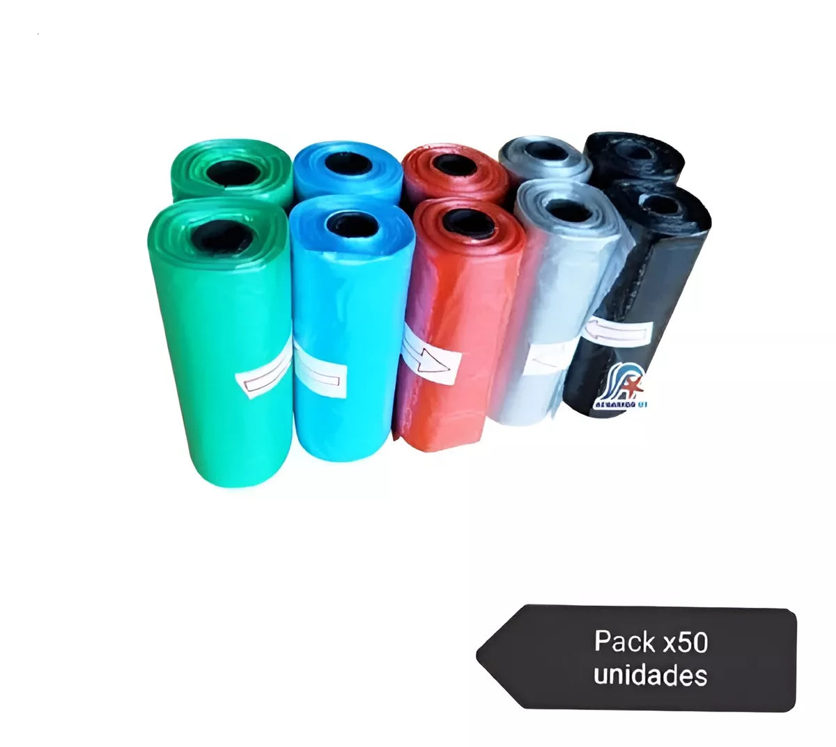 Bolsas De Residuos Para Mascotas - 50 Rollos
