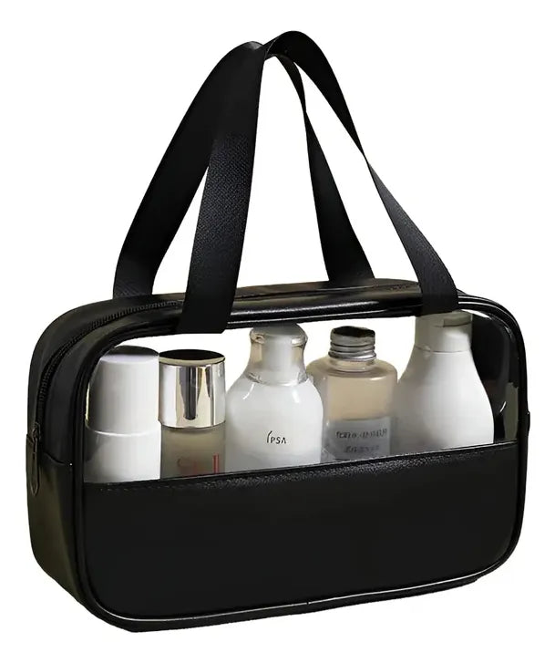 Neceser Estuche De Viaje Elegante Ideal Cosméticos NEGRO FEDE ADELANTE 01