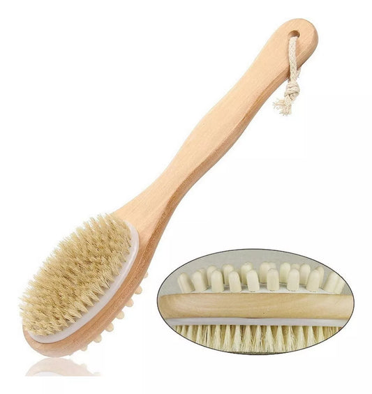 Cepillo De Bambú Para Cepillado Y Anti Celulitis