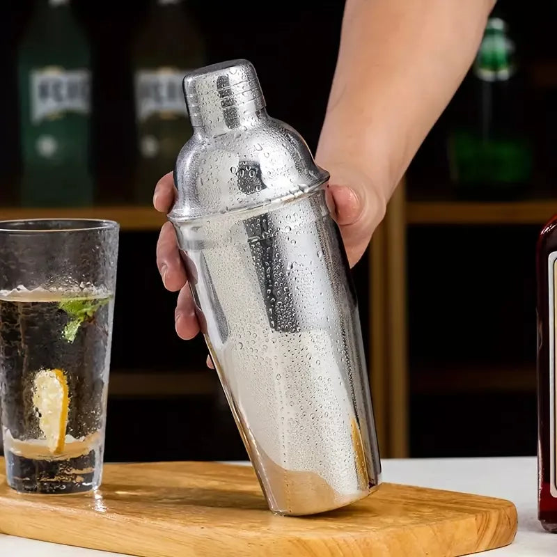 Set 10 Piezas Coctelería Barman Bartender Tragos Acero Inoxidable