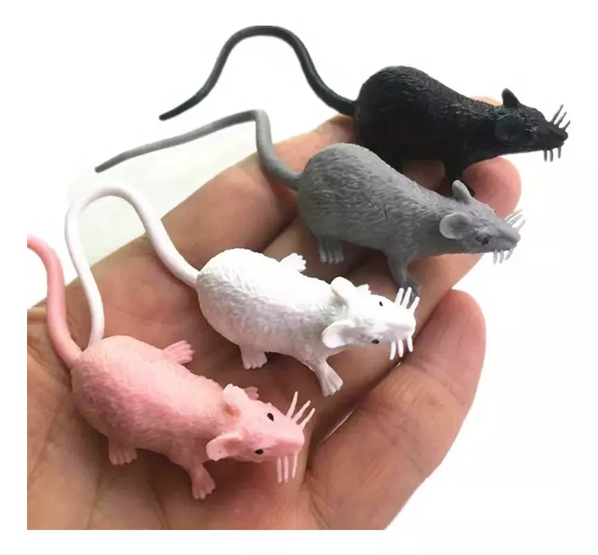 Mini Ratón Pequeño Para Asustar O Halloween Divertido Broma