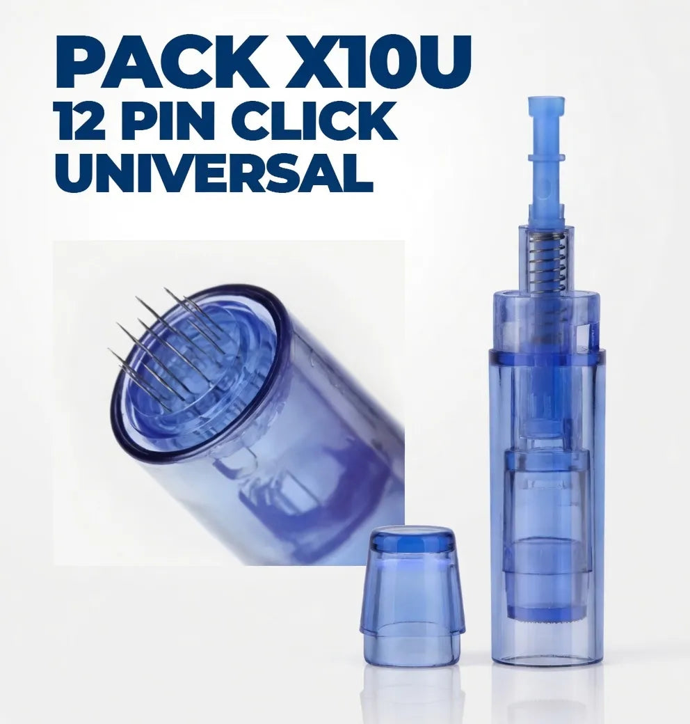 Agujas Repuesto Dermapen Click Universal Nano 12 24 36