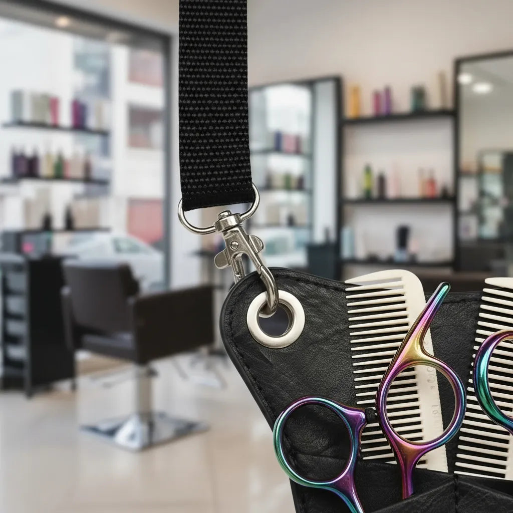 Porta Tijeras Para Barbero Peluqueria Con Correa FEDE ADELANTE 11