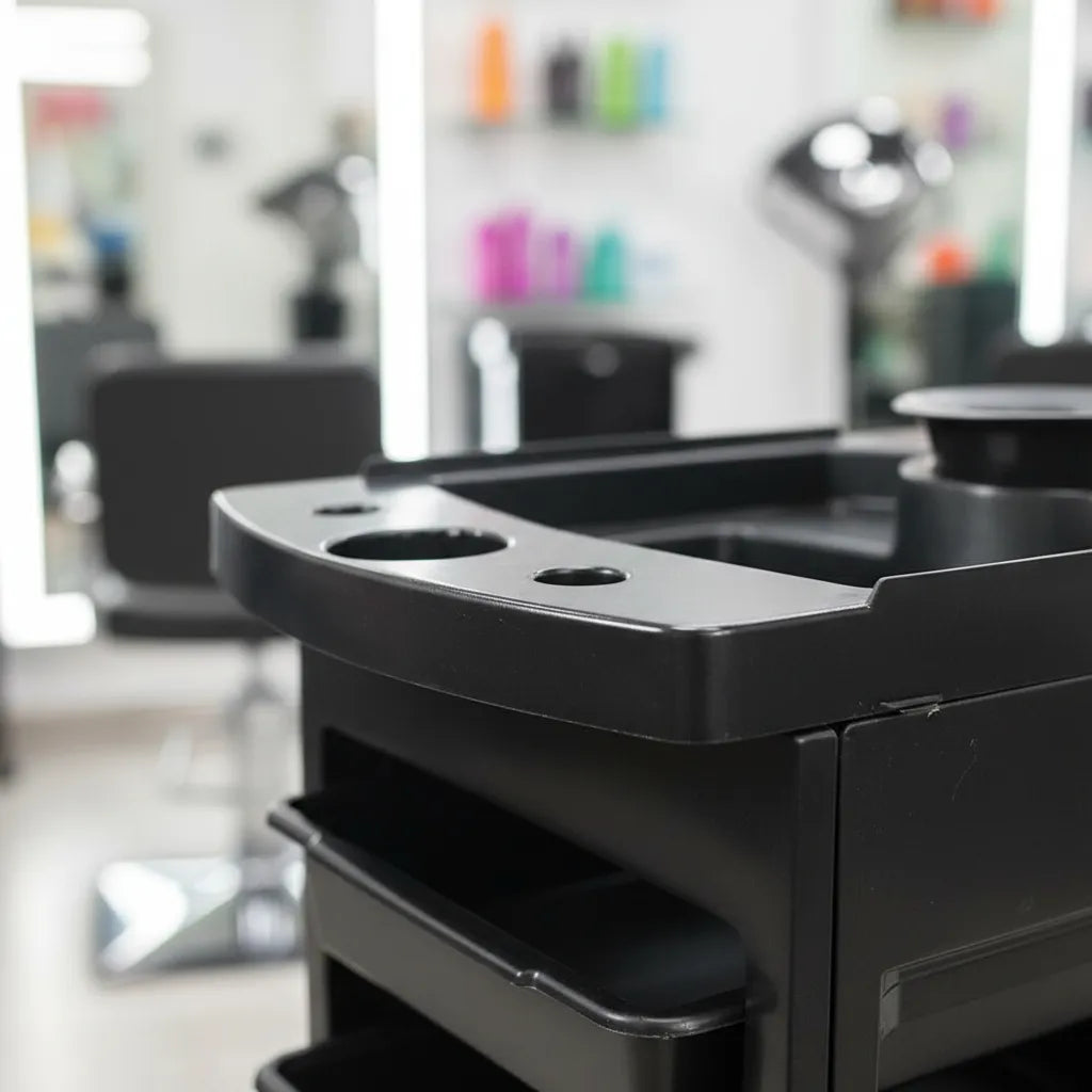 Carro Para Peluqueria Manicura Podologia Varios Estantes