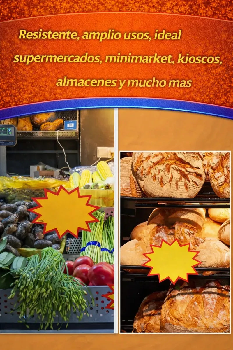 Cartel Para Estanteria Gondola Supermercados X10un Grandes