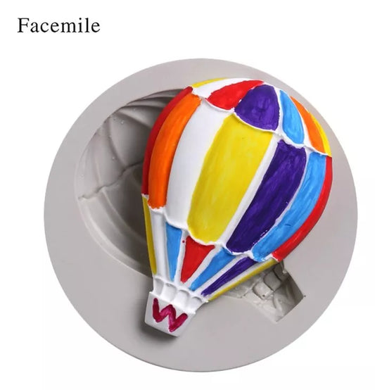 Molde De Silicona - Globos Aerostaticos 1 Globos Grande R-046