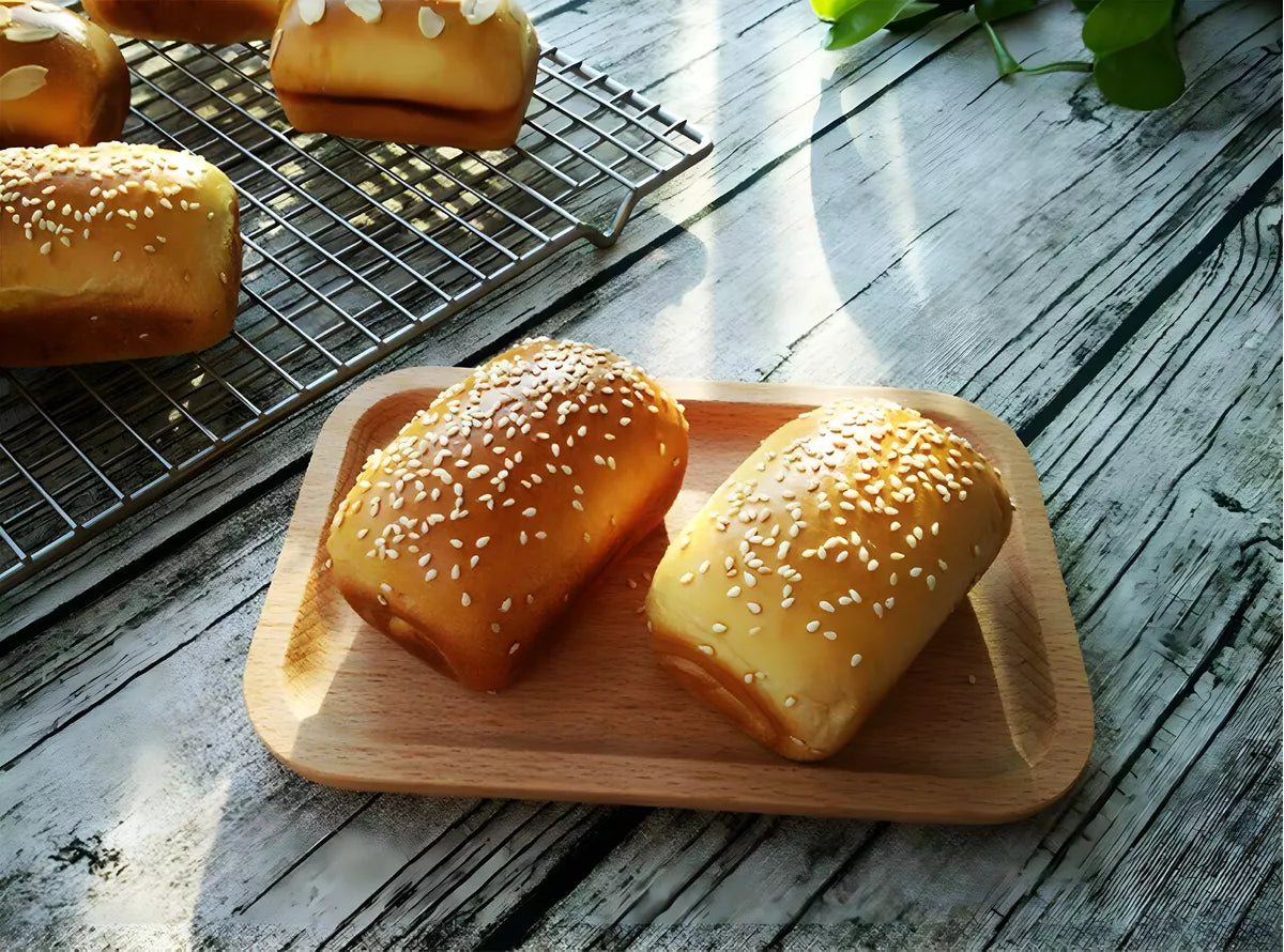 Molde Para Mini Panes O Mini Budín En Acero 8 Unidades
