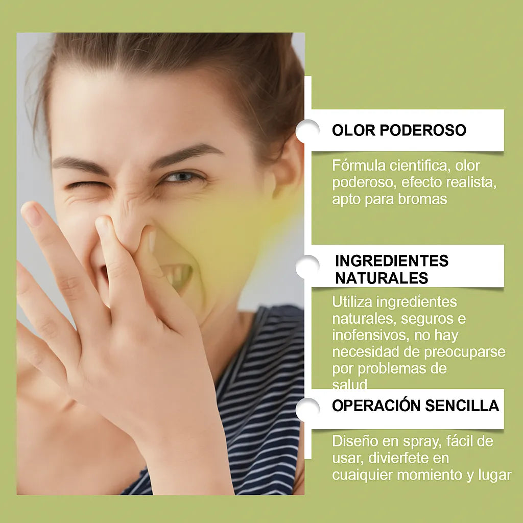 Spray Broma Bomba De Pedos 30ml Casa Chascos Olor Feo