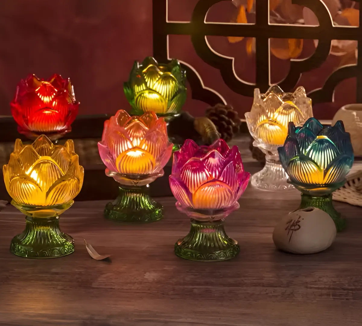 Molde De Silicona Flor De Lotto Con Pie Macetas O Candelabro resina epoxi